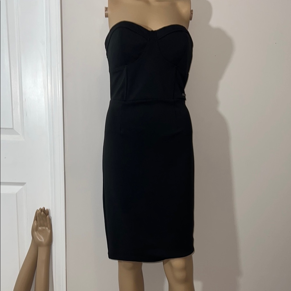 🎆Vintage Guess Sheath Strapless Dress with Sweet Heart neckline